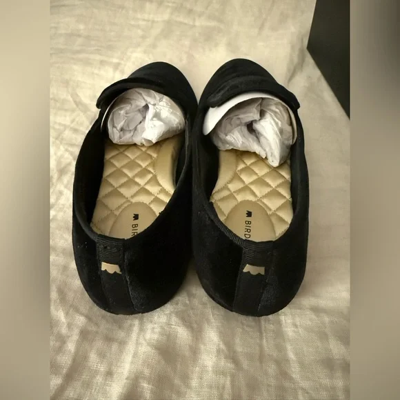 BIRDIES Starling Black Velvet Loafer, size 9.5, New in box - Picture 9 of 15